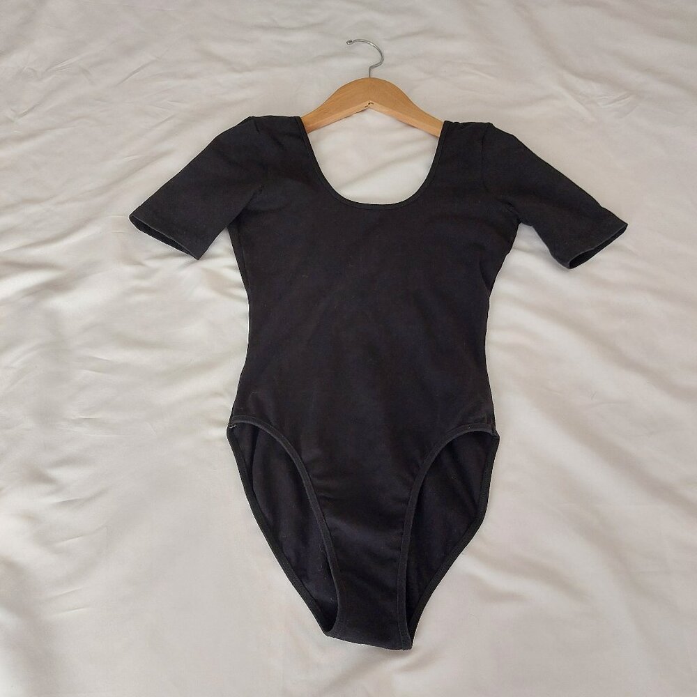 American Apparel Black Bodysuit